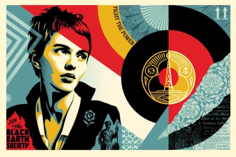 Black Earth Society - Shepard Fairey 