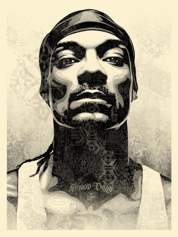Snoop D-O Double G - Shepard Fairey 