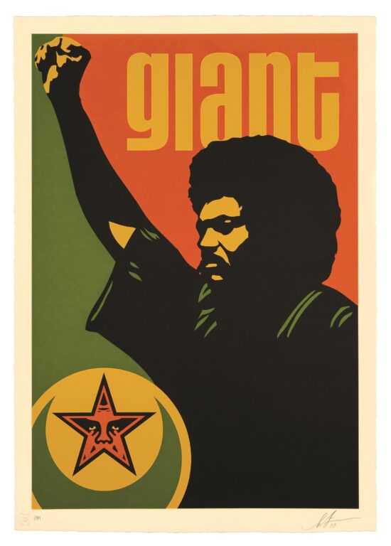 Jesse Nubian - Shepard Fairey 