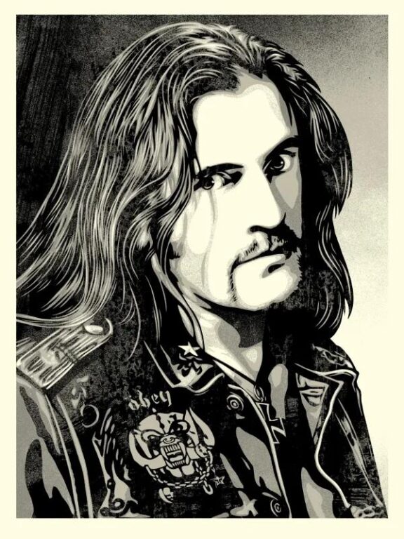 Lemmy Damaged Case - Shepard Fairey 
