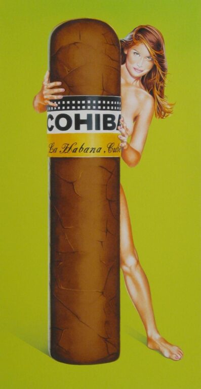 Hav-A-Havana #2, Cohiba - Mel Ramos 