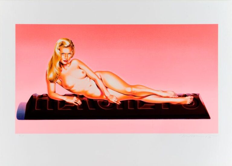 Sweet Odalisque - Mel Ramos 
