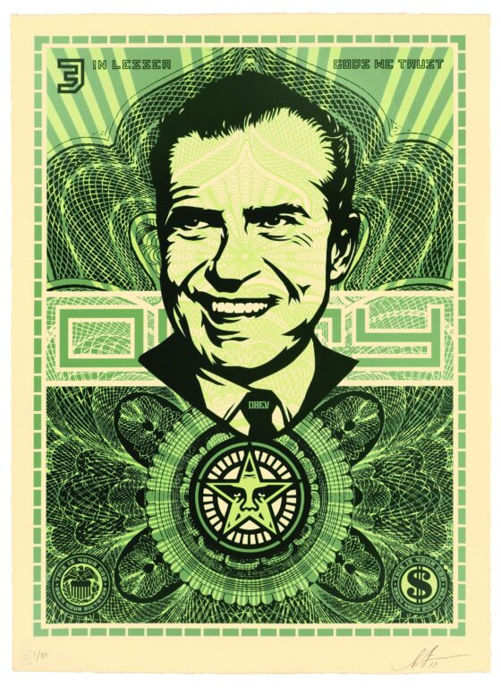 Nixon Money - Shepard Fairey 