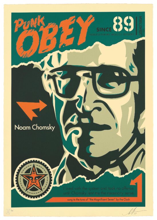 Chomsky - Shepard Fairey 