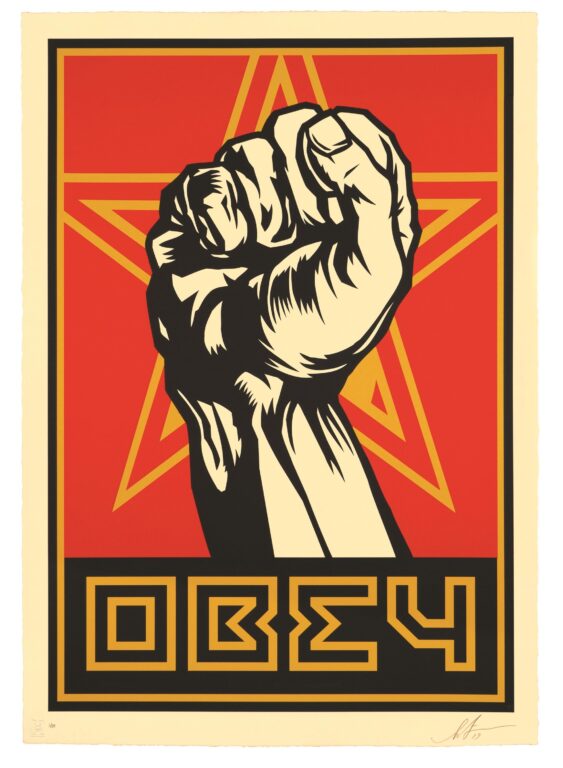 Obey Fist - Shepard Fairey 