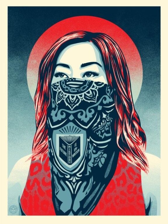 Just Future Rising - Shepard Fairey 