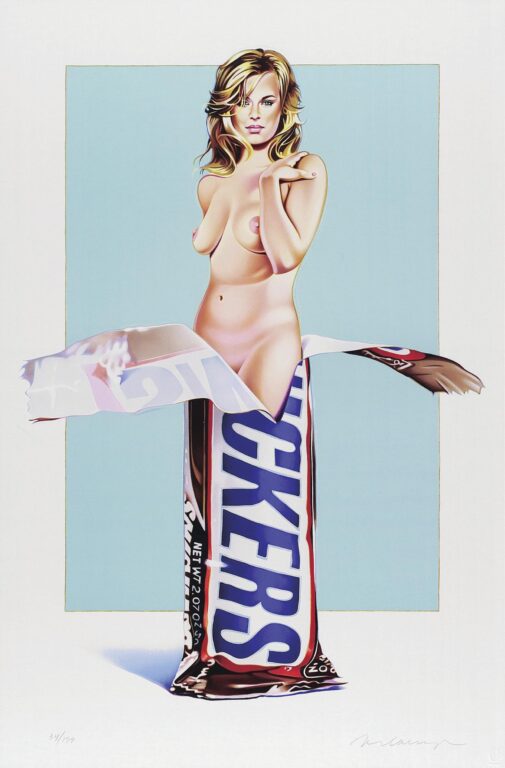 Snickers/ Candy II - Mel Ramos 