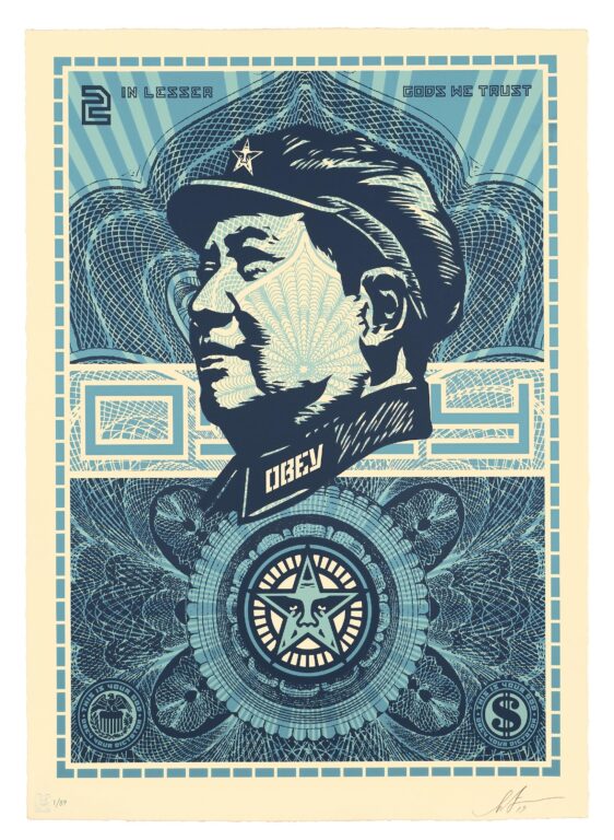 Mao Money - Shepard Fairey 