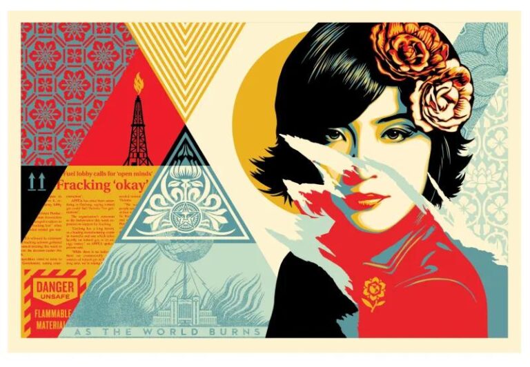 Open Minds - Shepard Fairey 
