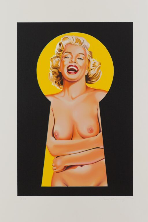 Peek-A-Boo Marilyn #3 - Mel Ramos 