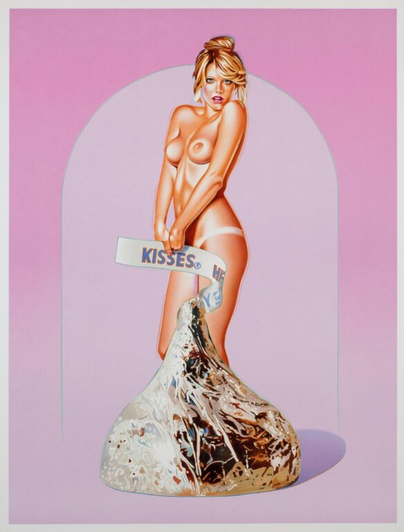 Miss Kiss - Mel Ramos 