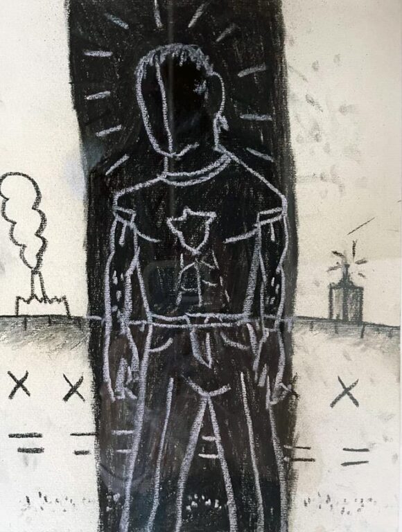 Non-objective Autonomism Self portrait - Uroš Đurić 
