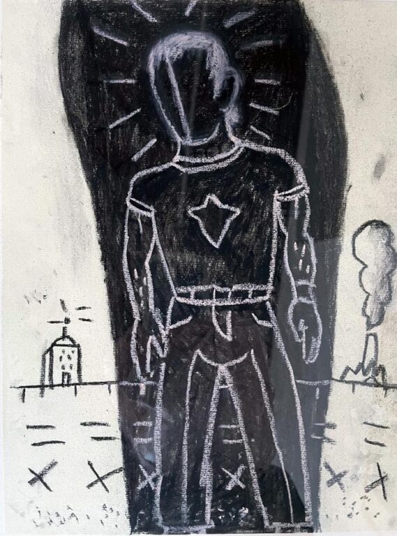 Non-objective Autonomism Self portrait - Uroš Đurić 