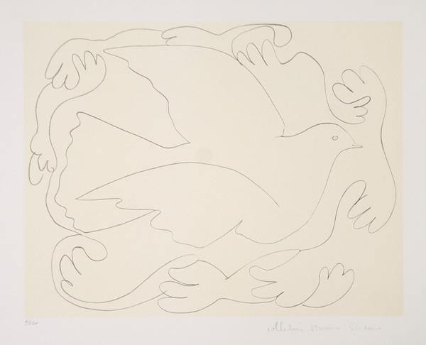 Etudes de Mainset Colombe (2) (1952), 1979-1982 - Pablo Picasso 