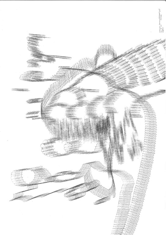 safari, sounddrawing 6 (safari IV Nr 1037) - Constantin Luser 