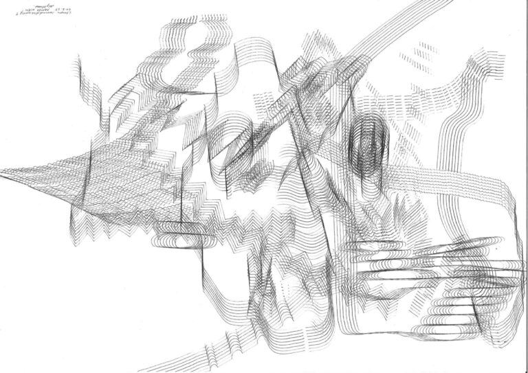 Nighttime, sounddrawing 5 (Nighttime IV. Nr 1036) - Constantin Luser 