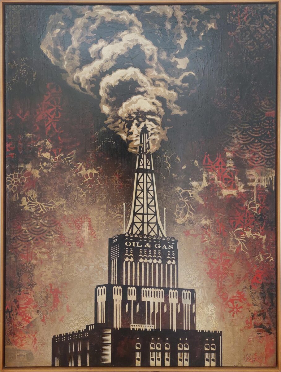Oil and Gas Building - Shepard Fairey 