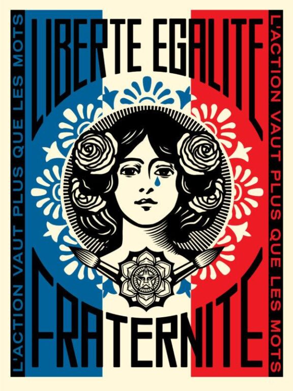 Marianne: L’action Vaut Plus Que Les Mots - Shepard Fairey 