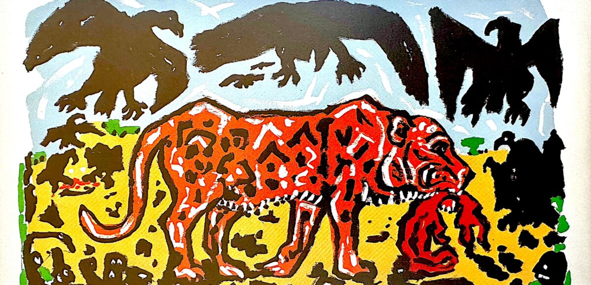 A.R. Penck „Verteilung der Beute“ - A.R. Penck 