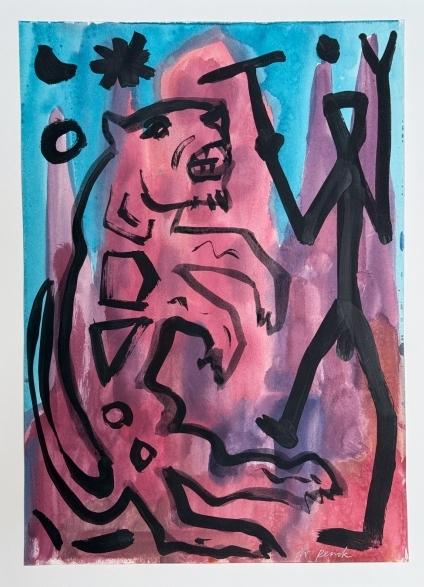 Hinter den Gründen - A.R. Penck 