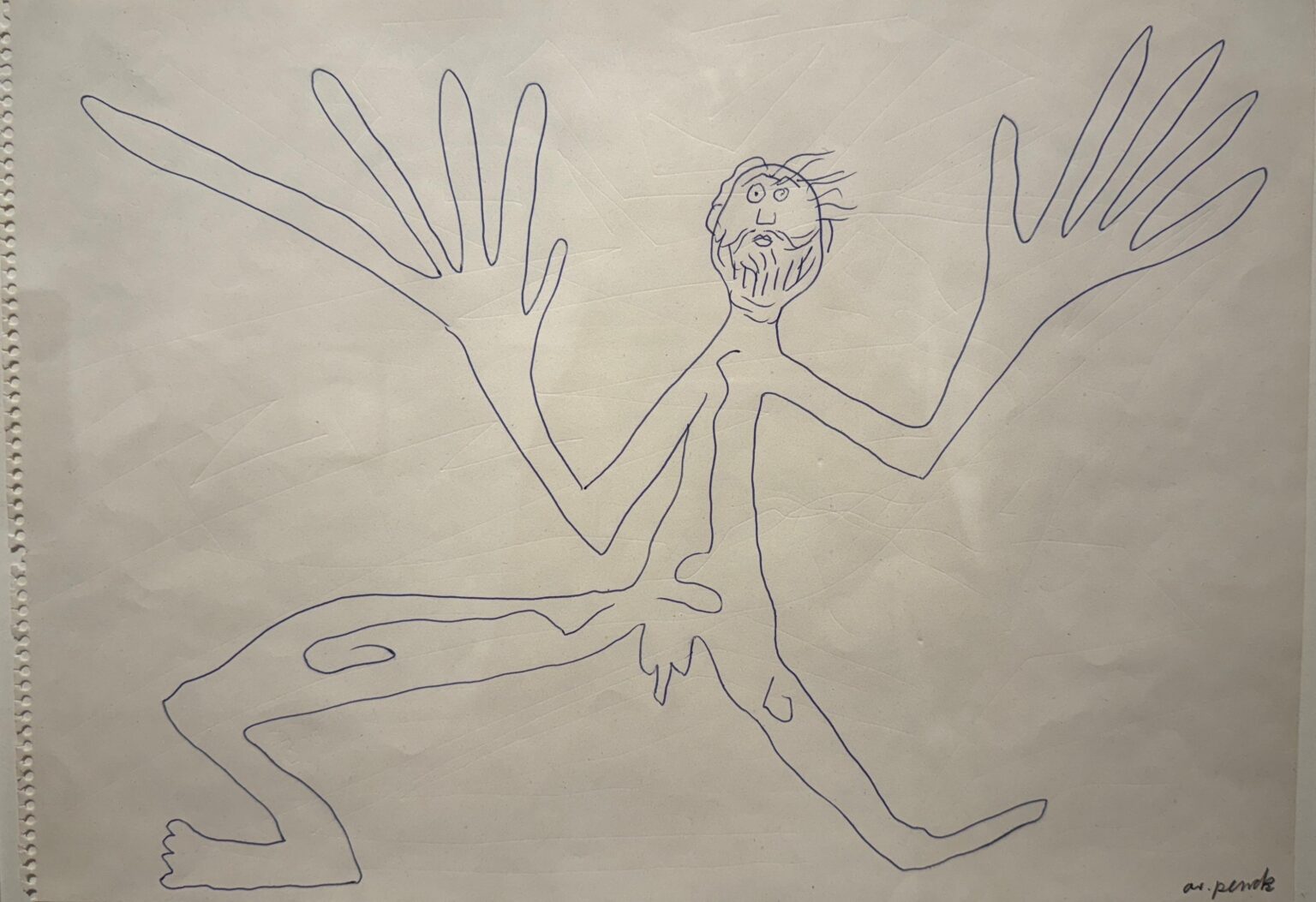 O.T. (Selbstporträt) - A.R. Penck 