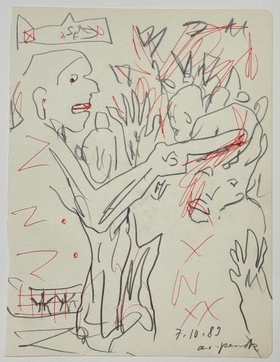 O.T. (7.10.89) - A.R. Penck 