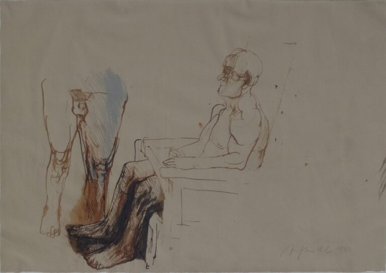 Studie zu Randolectil - Alfred Hrdlicka 