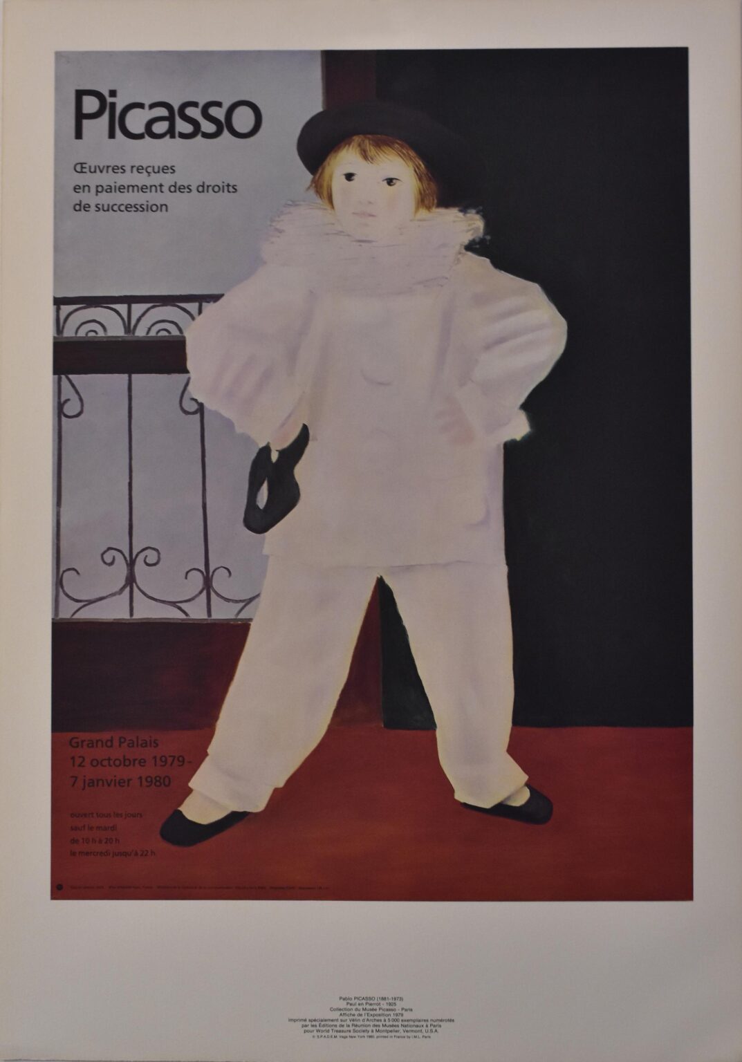 Plakat 1979 – 1980 - Pablo Picasso 