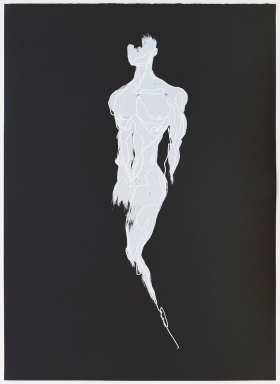 Male on black paper - Martin Tardy 