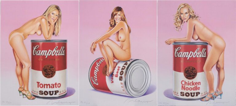 campbell’s soup blondes - Mel Ramos 