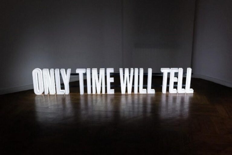 ONLY TIME WILL TELL - Driton Selmani 