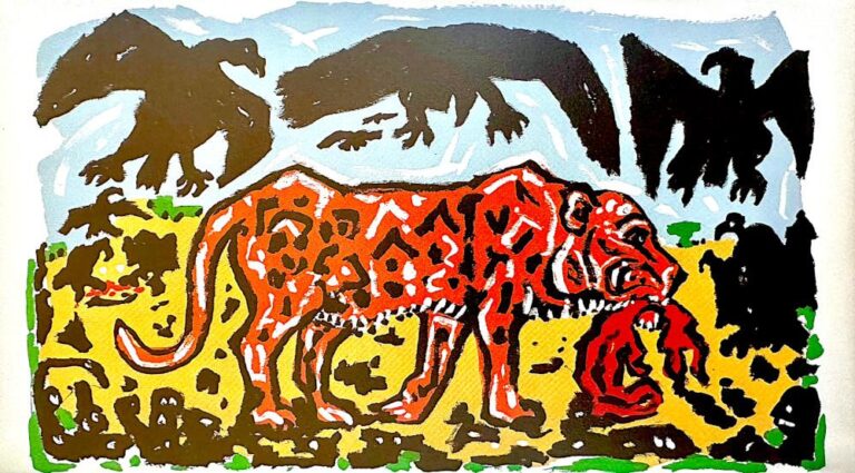 Verteilung der Beute - A.R. Penck 