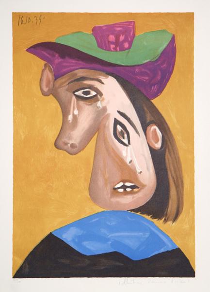Le Pleureuse (1939), 1979-1982 - Pablo Picasso 