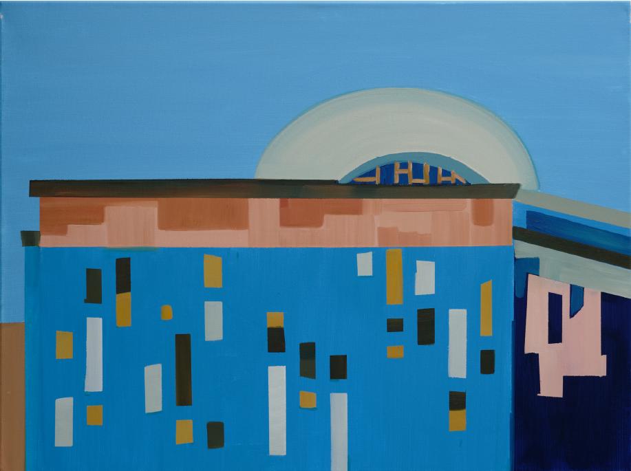 The façade (A portrait of a public bath house #2) - Vasilena Gankovska 