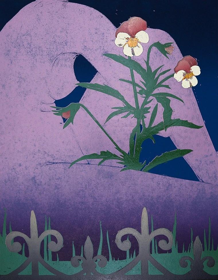 Pansies (night) - Eva Yurková 