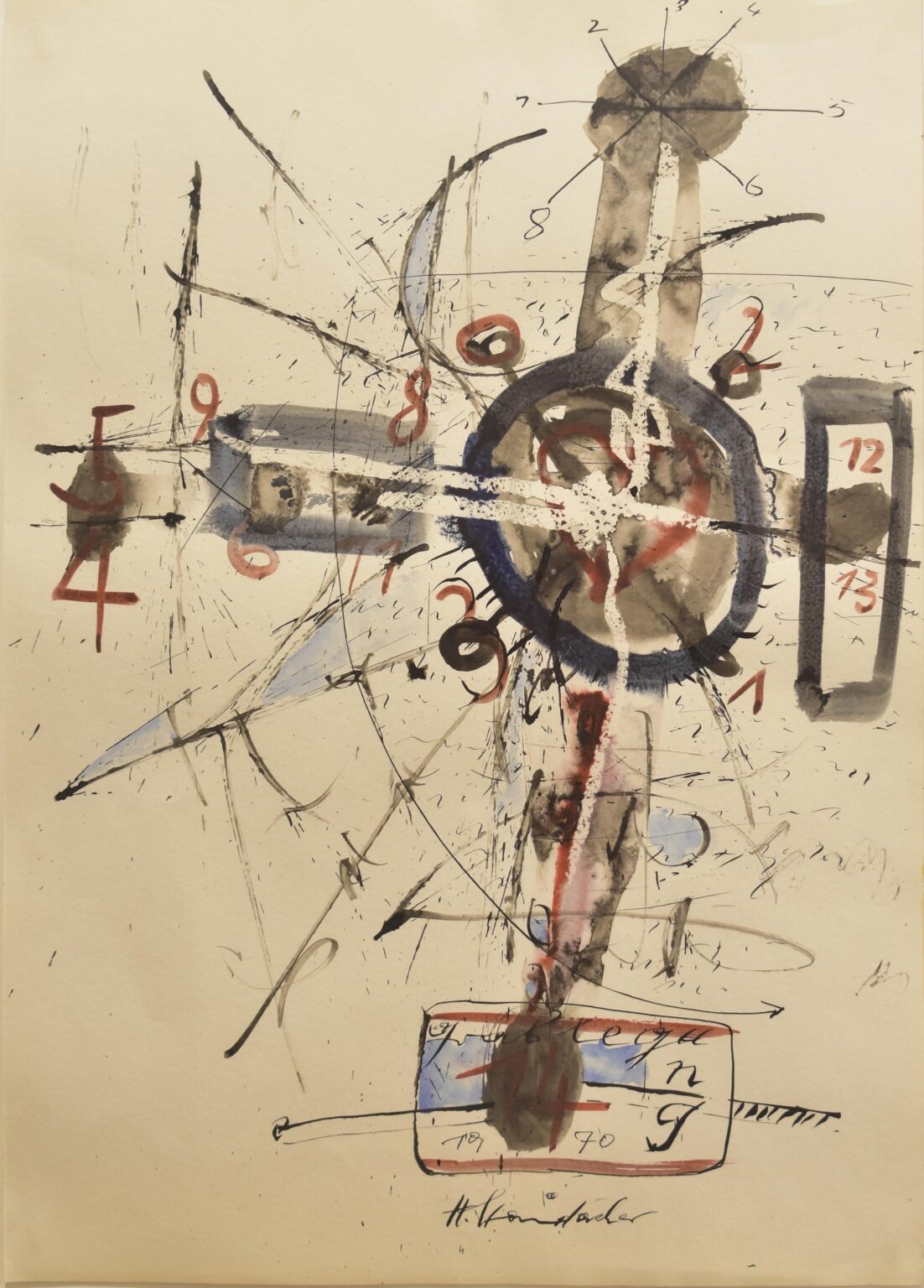 Grablegung - Hans Staudacher 