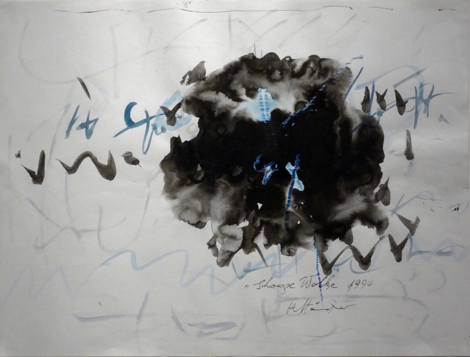 Schwarze Wolke - Hans Staudacher 