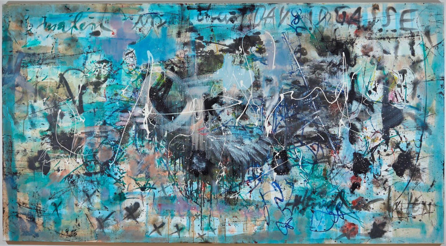 malen in der davidgasse - Hans Staudacher 