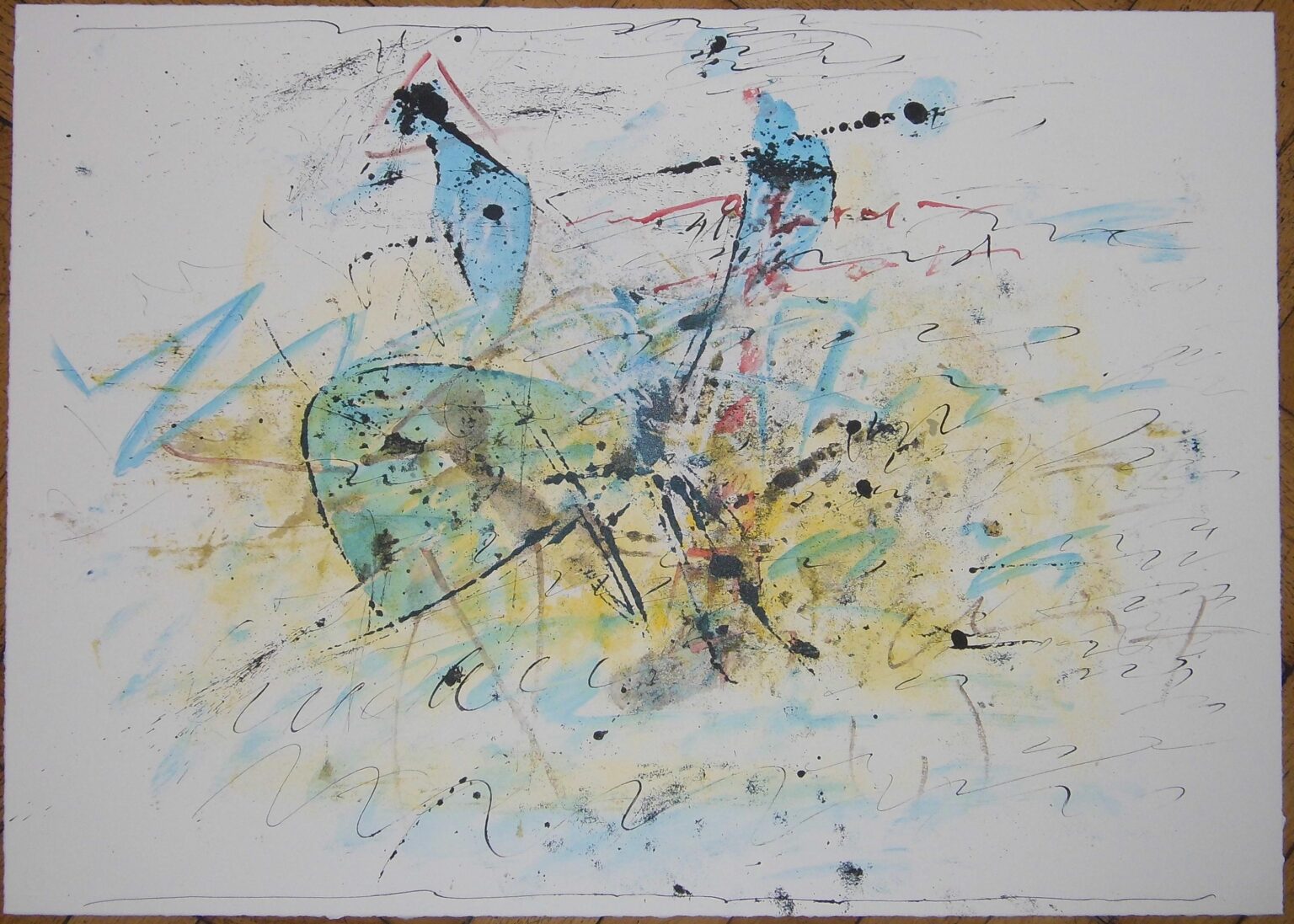 Gelbe Leichtigkeit - Hans Staudacher 