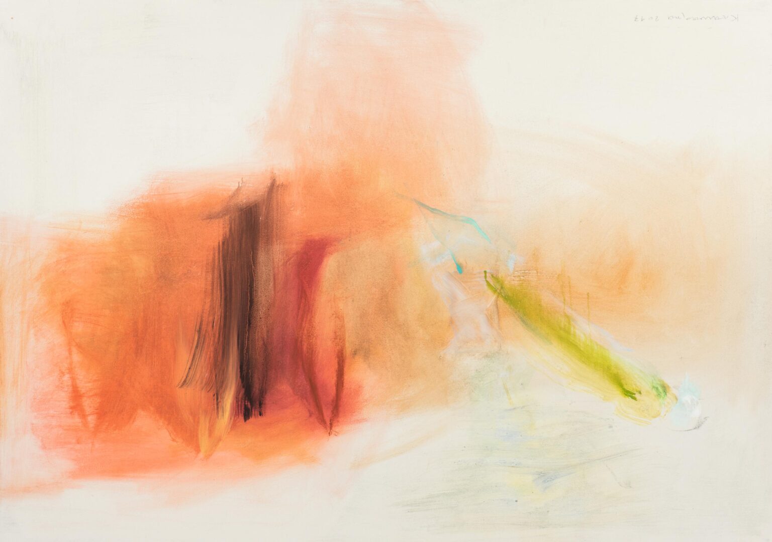 Rote Landschaft - Peter Krawagna 