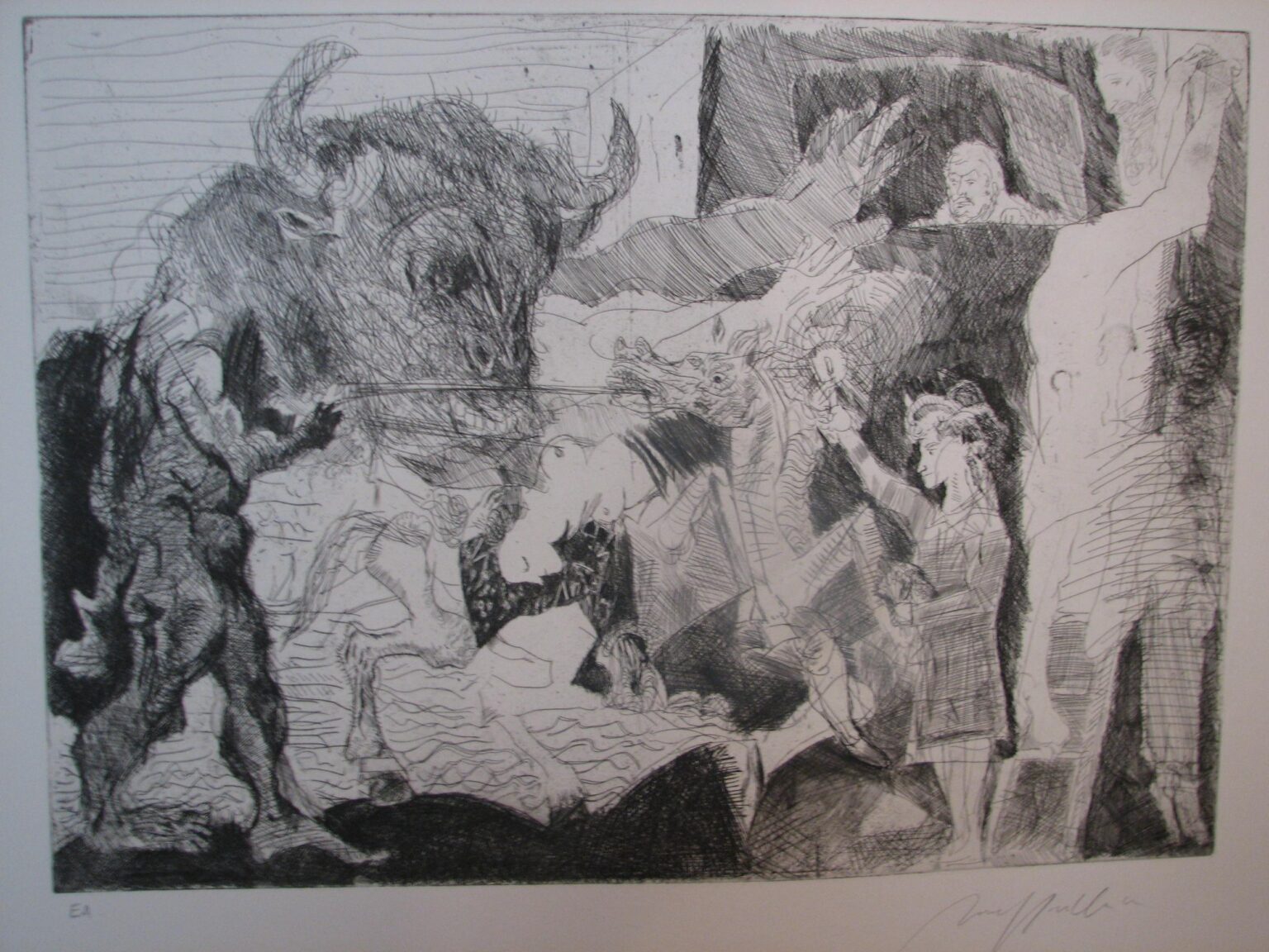 Tauromachie WVZ 517 - Alfred Hrdlicka 