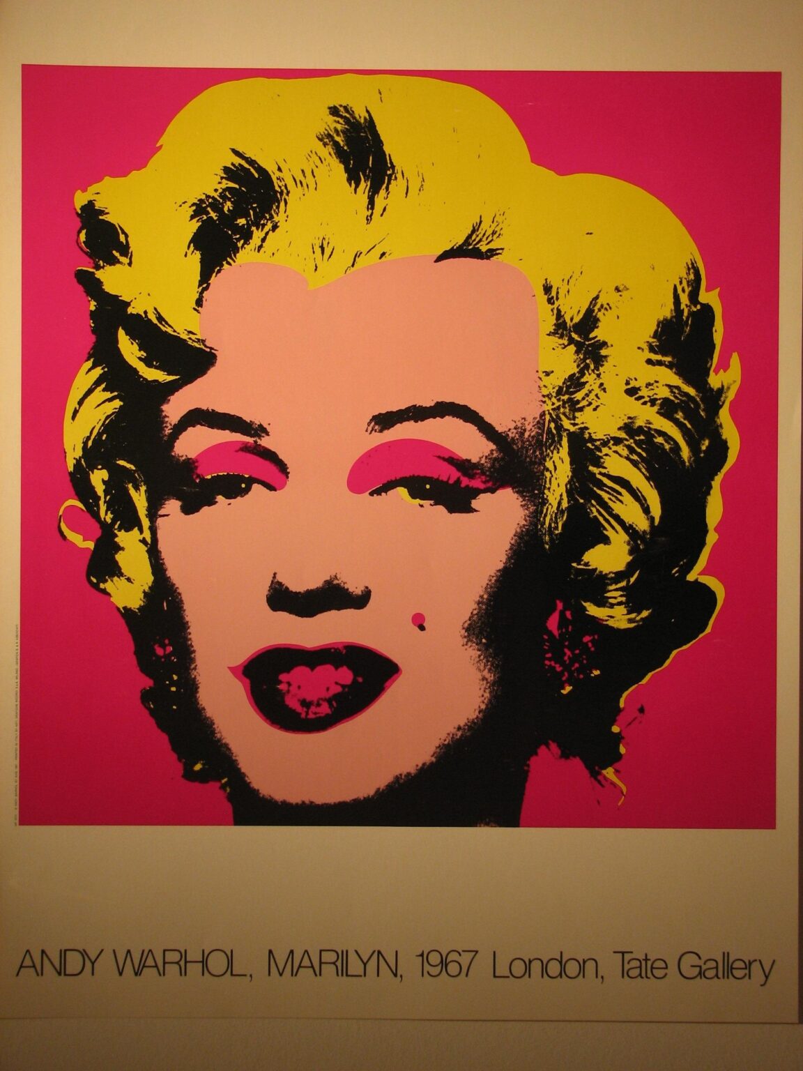 Poster Ausstellung 'Marilyn' Tate Gallery 1967 - Andy Warhol teamspring ImportFile size: high resolution (2592 x 1944 px)