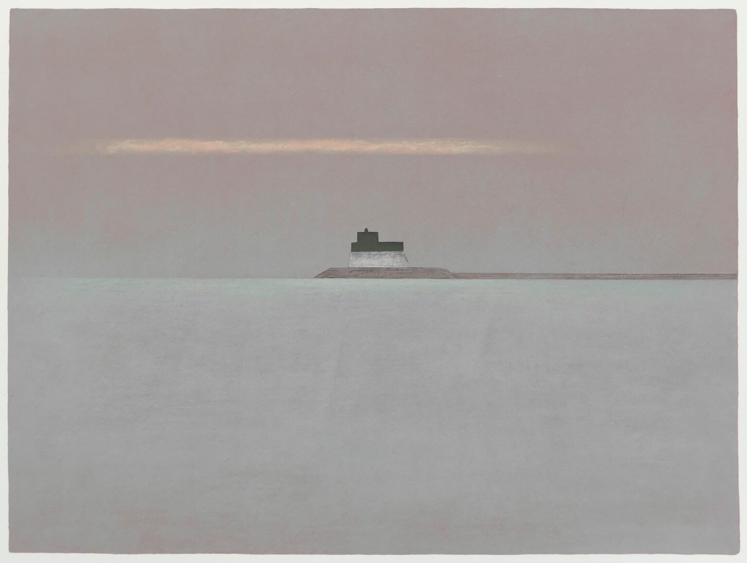 Der Leuchtturm von Alberoni - Eduard Angeli 