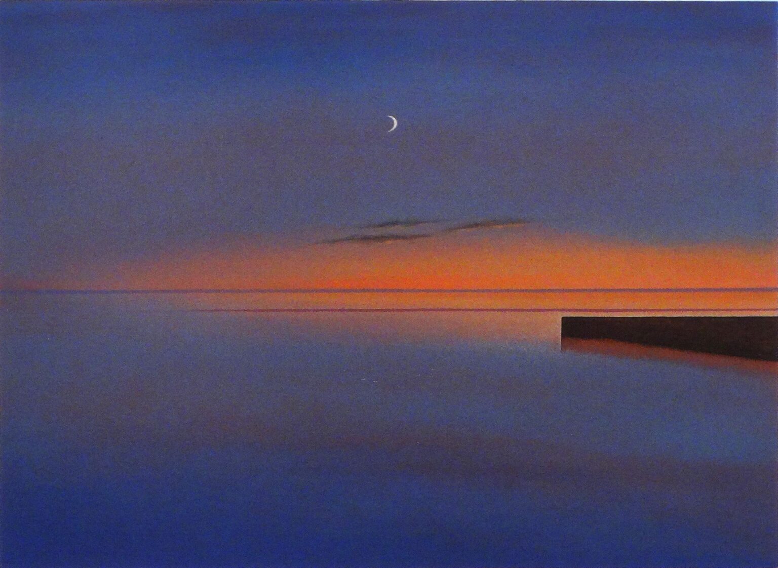 Drei Wolken - Eduard Angeli 