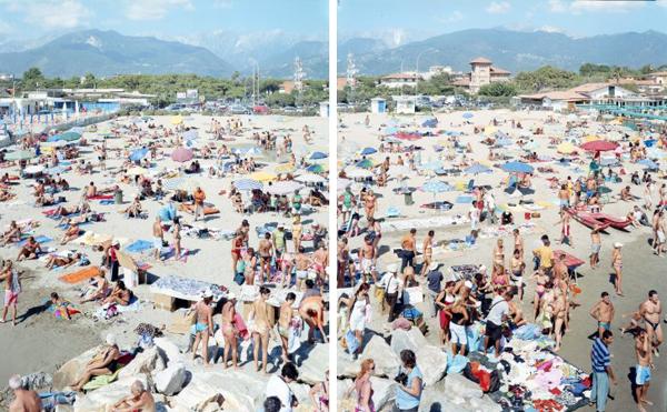 #2223/2224 Ragno d`oro diptych - Massimo Vitali teamspring ImportFile size: medium (371 x 600 px)