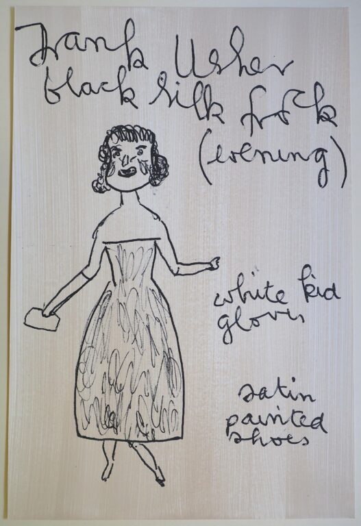 Girl Now meets Girl Then (1/III) - Rose Wylie 