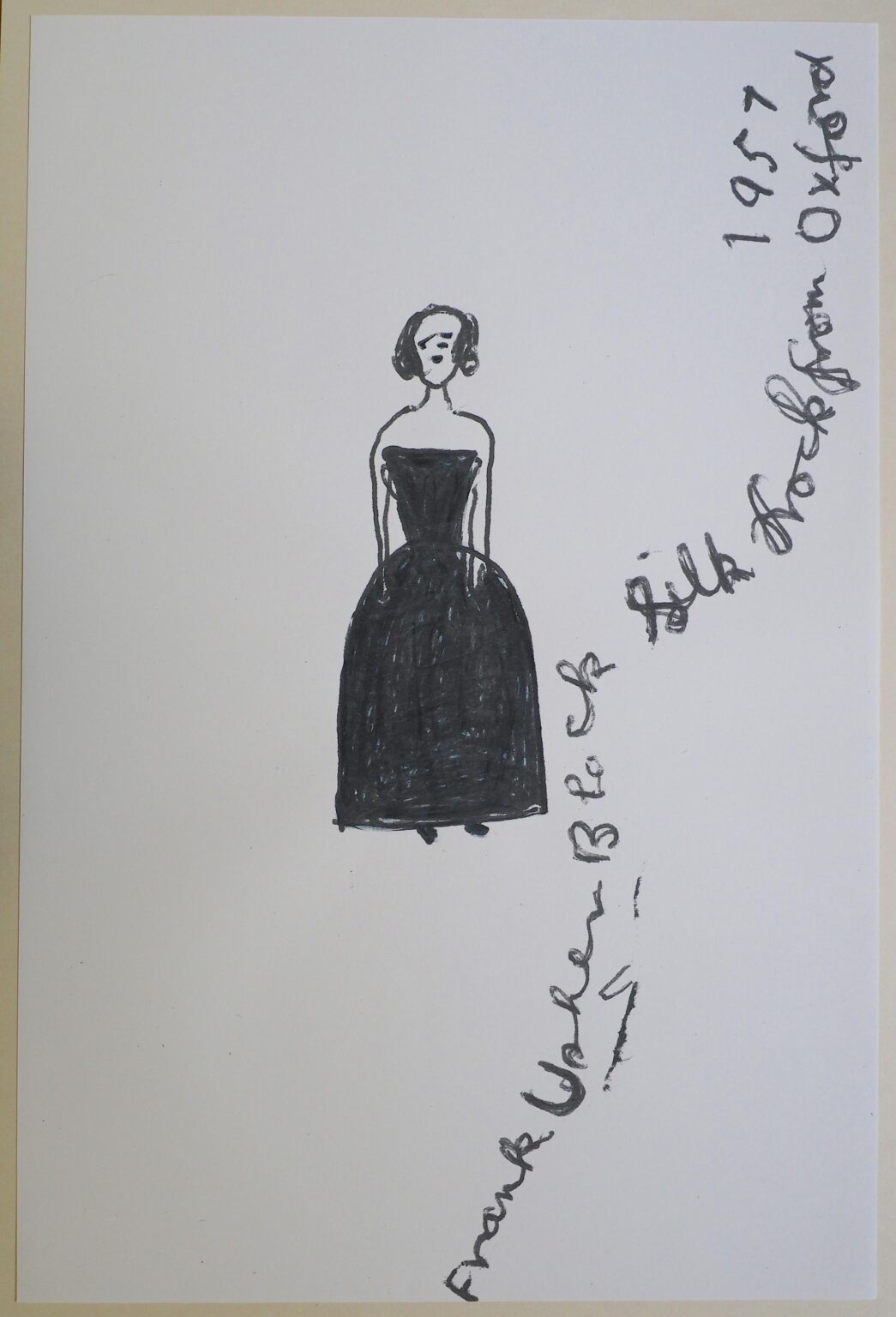 Girl Now meets Girl Then (18/III) - Rose Wylie 