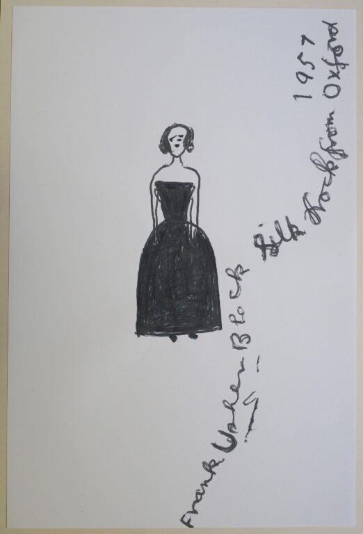 Girl Now meets Girl Then (18/III) - Rose Wylie 