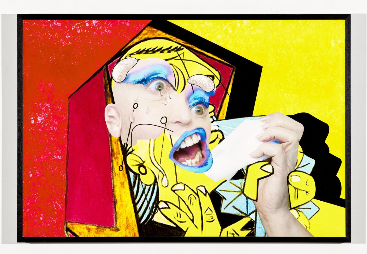 Self-Hybridation entre Femmes (acte 2 : Les femmes qui pleurent sont en col&egrave;re n&deg; 7) - ORLAN 