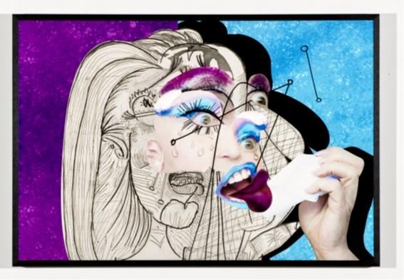 Self-Hybridation entre Femmes (acte 2 : Les femmes qui pleurent sont en col&egrave;re n&deg; 9) - ORLAN 